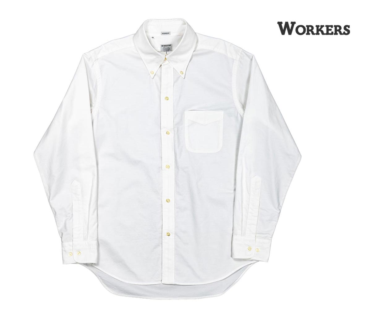 Rakuten - ワーカーズ WORKERS モディファイド 6ボタン シャツ Modified 6 Button BD (2601-MD6BBD)