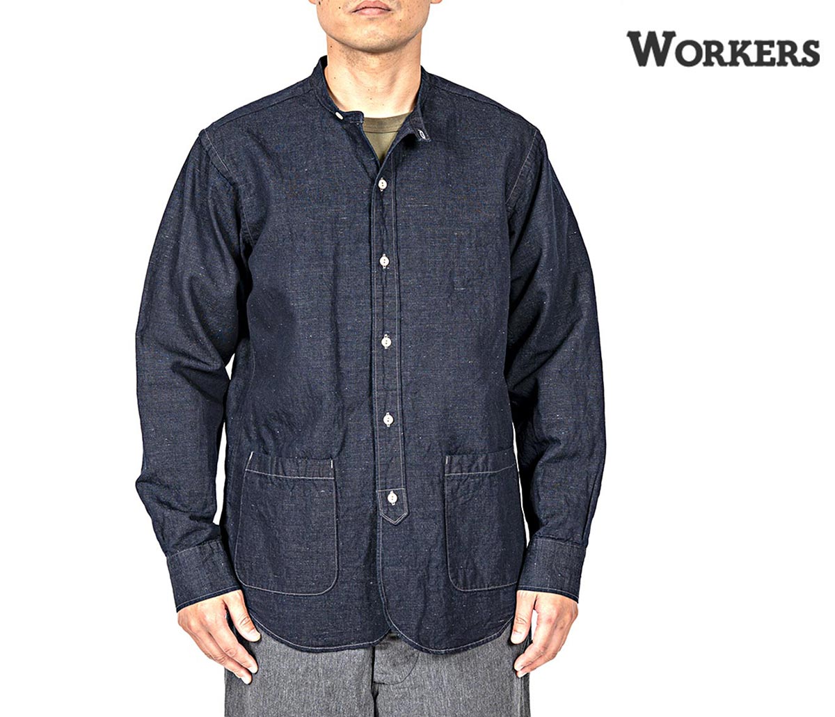 楽天市場】ワーカーズ workers リネン リラックスジャケットの通販