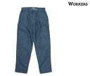 ワーカーズ WORKERS デニム オフィサートラウザー RLフィット Officer Trousers RL Fit Denim (2402-OFTR-RL-DENIM)