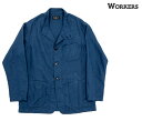 ワーカーズ WORKERS リネン フォレスティエール ジャケット LINEN Forestier JACKET (2401-FORESTIER-LINEN)