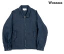 ワーカーズ WORKERS リネン ハリントンジャケット Summer Harrington jacket (2402-HRT-JKT)