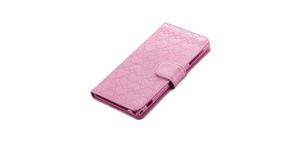 Rakuten - クーポン配布中 ポイント5倍 Xperia Z1 ケース スマホケース SO-01F エクスペリア Z1 カバー Xperia Z1 SO-01F 手帳カバー レザーケース ハート # SO01F-BC5 手帳型 かわいい レザー ネコポス送料無料