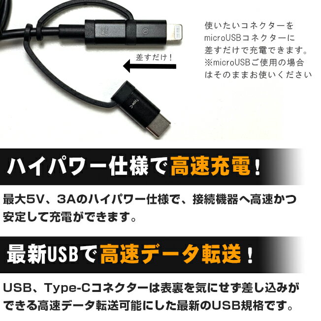 【2個セット】 エレコム MPA-AMB2U15BK 2A対応microUSBケーブル 1.5m ブラック