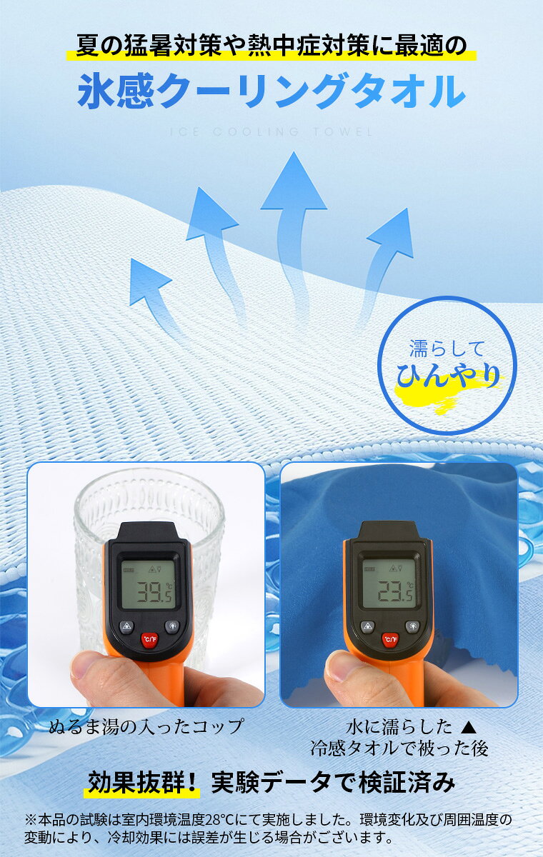 ＼⭐期間限定！最大30%オフクーポン✨／【楽天1位獲得】【2枚セット】冷感タオル ひんやりタオル クールタオル 冷却タオル かわいい クールタオル 可愛い ひんやり 冷却タオル 冷える タオル クールタオル クールウェア 熱中症対策にもぴったり 送料無料