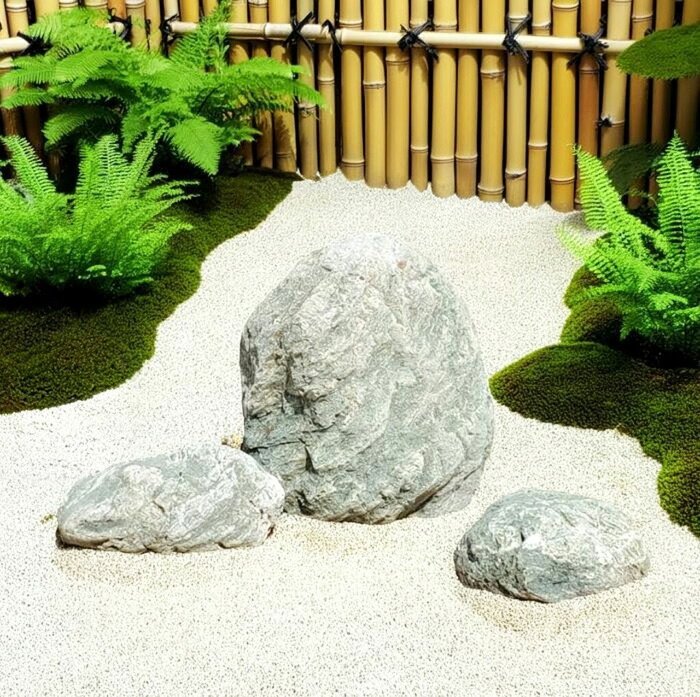 青石 庭石 約120kg 配達します。 （TOなかい）鑑賞石 坪庭 庭園 楽天市場】庭石 青石の通販
