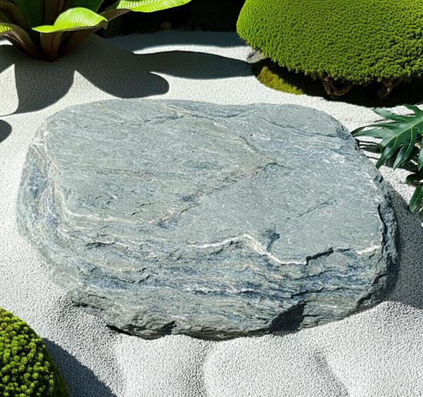 ■サイズ 　縦　約41cm 　横　約51cm 　厚み　約16cm 　重さ　約52.5キロ　　　　　　 【飛石】のトップページはこちら ↓　　↓　　↓　 ※重量商品になりますと配達地域が限られる場合が ございます。また、パレットでのお届けとな...