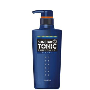 サンスタートニック 爽快頭皮ケアシャンプー リンスイン ポンプ 460ml / メンズ 男性用 ノンシリコン シャンプー