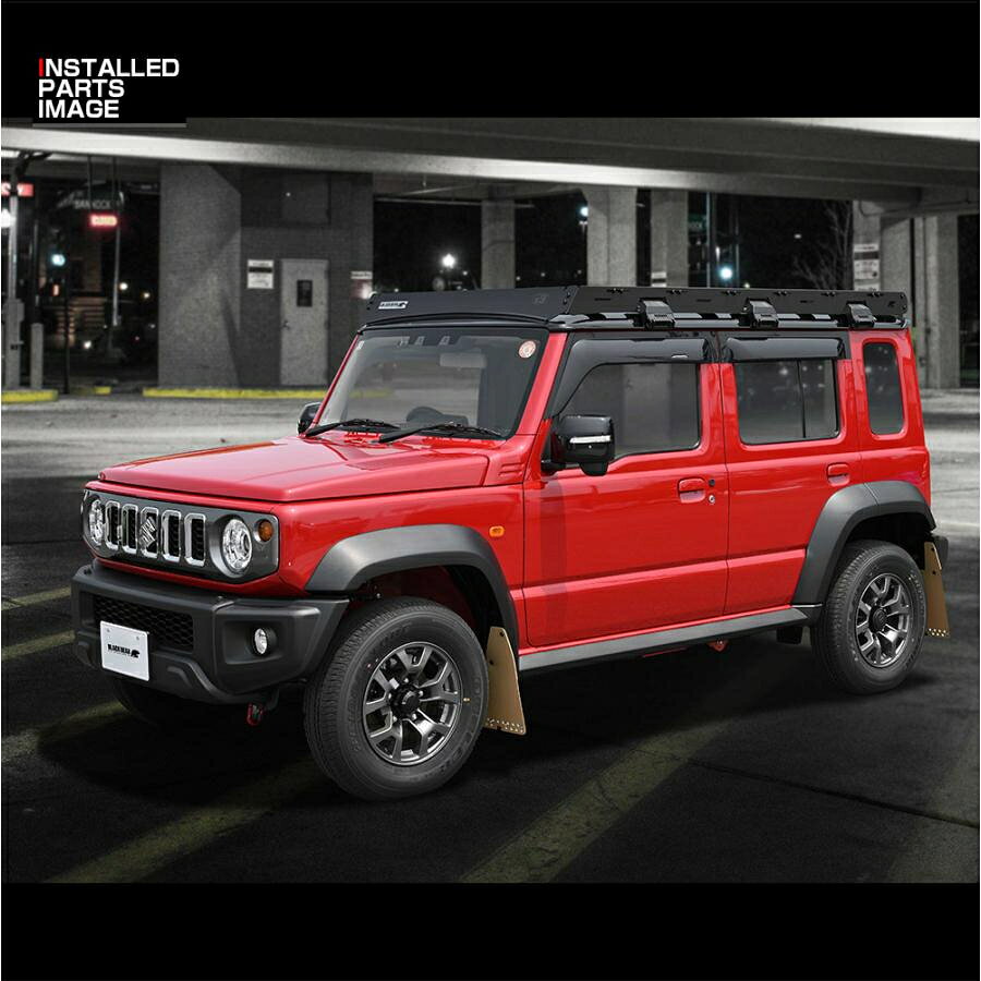 ジムニー ノマド JC74 ルーフラック ルーフキャリア BLACK BEAR4x4 カスタム パー...