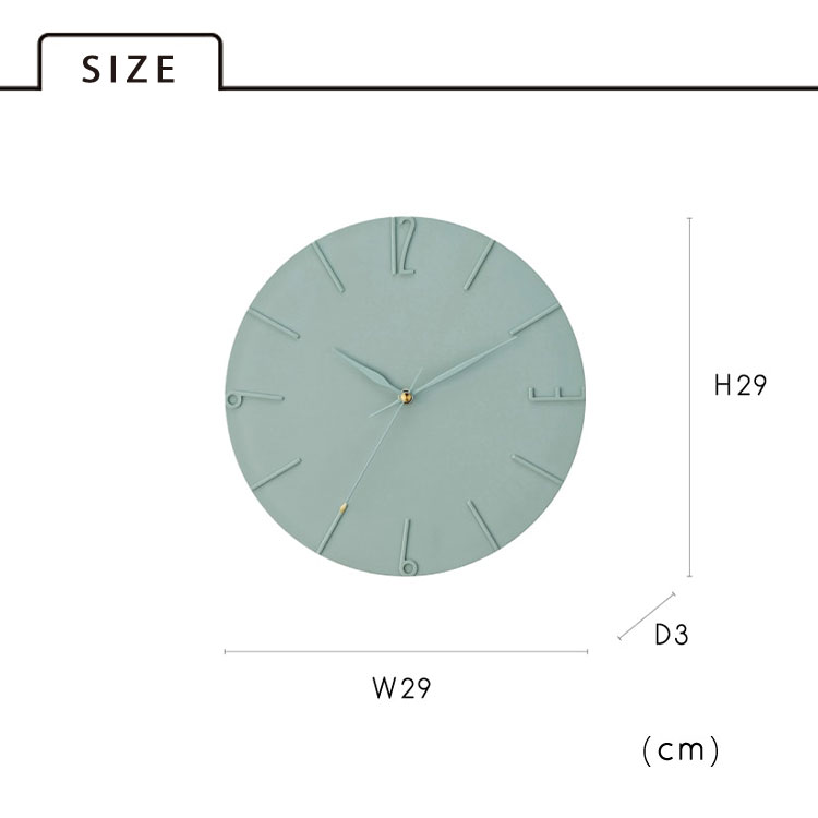 送料無料 Jarvi ヤルヴィ ウォールクロック CL-4343 壁掛け 時計 おしゃれ かわいい スイープムーブメント 掛け時計 静か 無音 ウォールクロック ナチュラル シンプル インテリア リビング ダイニング オブジェ 寝室 インテリア ギフト お祝い INTERFORM インターフォルム