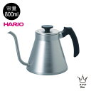 HARIO V60 ドリップケトル・フィット VKF-120-HSV 800ml ハリオ ケトル コーヒー やかん 細口 シルバー ステンレス 熱湯 IH 直火...