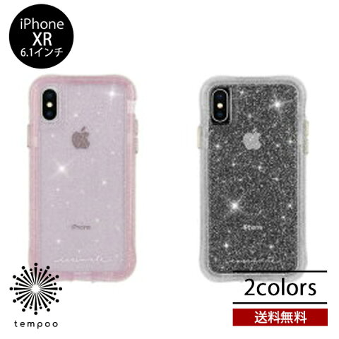 Rakuten - 送料無料 メール便 iPhone XR Case-mate Protection Collection Sheer 6.1 CM037756 CM037982 スマートフォンケース スマホケース ケースメイト スリム シングル 衝撃 ケース 人気 キラキラ かわいい　大人 女子 ブランド スマホBar