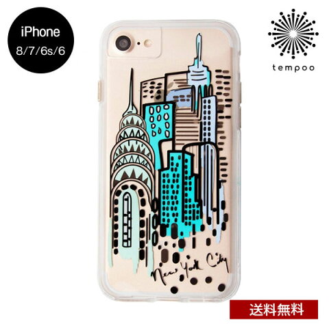 乐天商城 - 送料無料 メール便 iPhone 2020 SE 8 7 6s 6 CASE MATE Hybrid Naked Tough City Print NY City View ケースメイト スマホケース シングル ケース クリア ハイブリッド 耐衝撃 おしゃれ かわいい 人気 大人 スマホBar