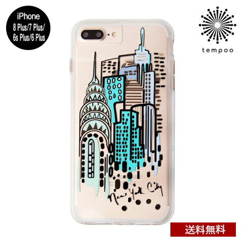 Rakuten - 送料無料 メール便 iPhone 8 Plus 7 Plus 6s Plus 6 Plus CASE MATE Hybrid Naked Tough City Print NY City View ケースメイト スマホケース シングル ケース クリア ハイブリッド 耐衝撃 おしゃれ 人気 かわいい 大人 スマホBar