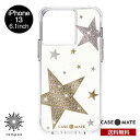 送料無料 メール便 iPhone 13 6.1 Case Mate Sheer Superstar Clear Antimicrobial 抗菌仕様 CM046730 アイフォン ケース 耐衝撃 ハイブリッド ワイヤレス充電 スーパースター クリア スター 星 ジェムストーン キラキラ PC TPU ケースメイト プレゼント 2021 NEW スマホBar