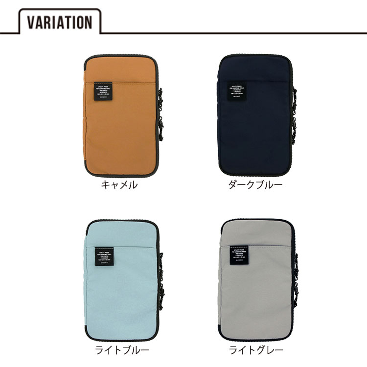 DELFONICS Inner Carrying Stadt インナーキャリング スタッド マルチケース 500887 ポーチ A7 荷物 整理 収納 トラベルポーチ 多ポケット ガジェット 通帳 カード 貴重品入れ おしゃれ デルフォニックス インキャリ メンズ レディース プレゼント スマホBar smapho-10003369 スマホBar 楽天市場店 サンプル画像2