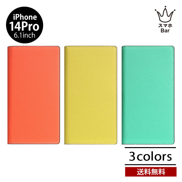 SLG Design Neon Full Grain Leather Diary Case iPhone 14Pro 6.1 ��Ģ�� ���ޥۥ����� �ե륰�쥤��쥶�� ���� �����ۥ� �����ե��� ���� ���� �ӥ��ߥ󥫥顼 �ݥ��å� ���������� �͵� TPU ��������å��� ����ץ� �ץ쥼��� ���ե� �������른���ǥ����� 2022 new