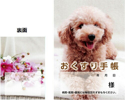 Rakuten - お薬手帳　犬　トイプードル
