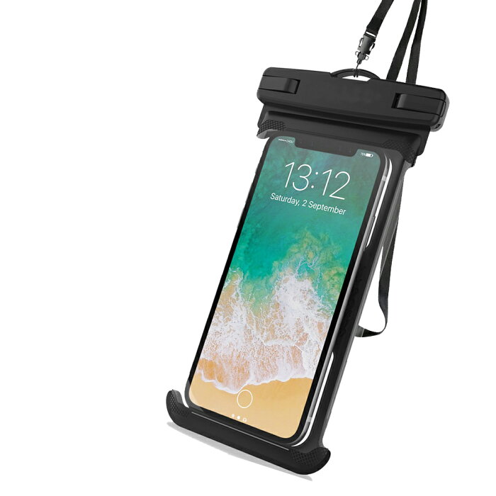 iphone 防水ケース スマートフォン防水カバー 携帯防水カバー 携帯防水ケース 風呂携帯ケース IPX8認定 完全保護 防水携帯ケース 完全防水 気密性抜群 スマホ防水ケース 全機種対応 水中撮影 海水浴 水泳