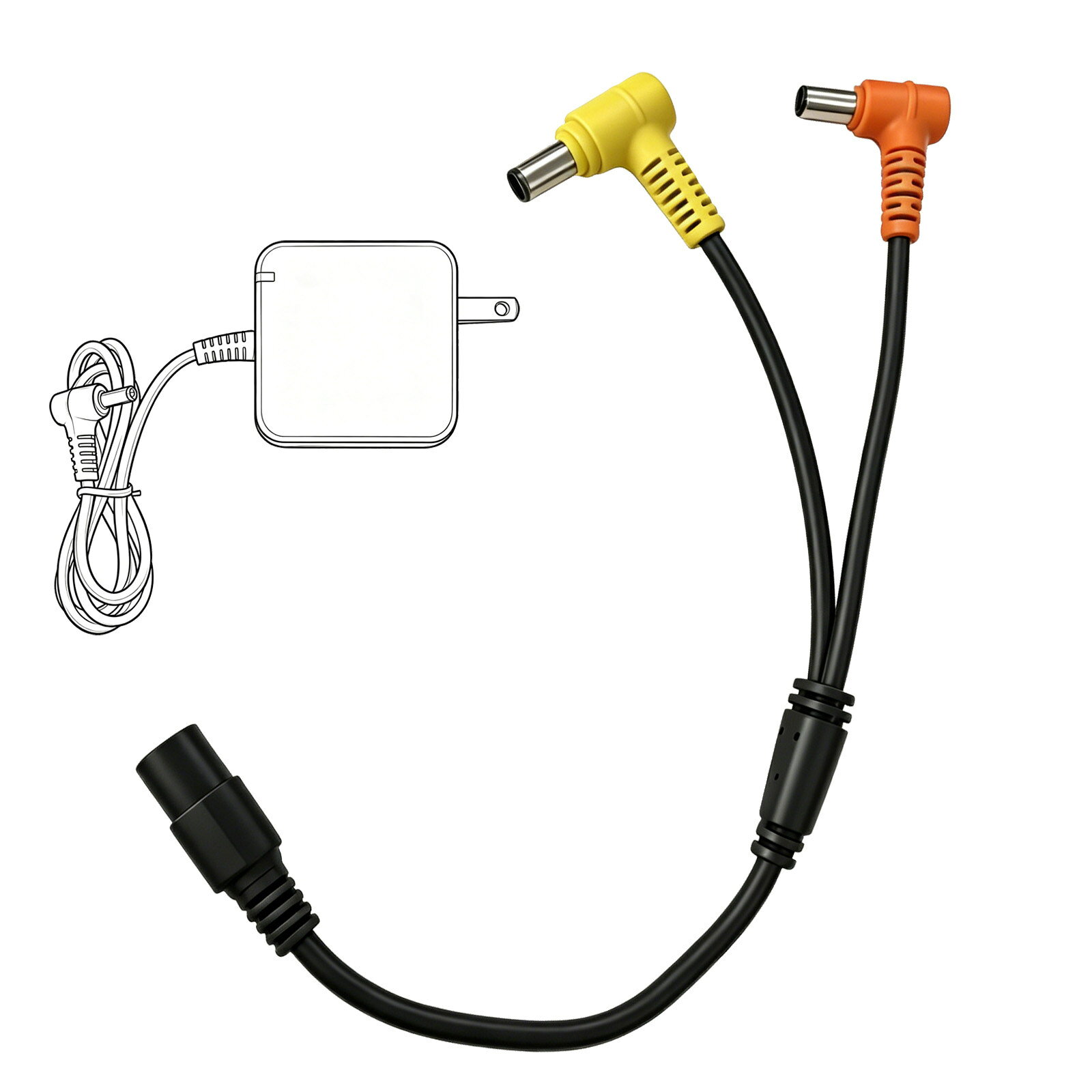 Tyuusei AC09/10 IC01 バッテリー 充電ケーブル バートル BURTLE AC09-3/AC10-3 代替品 互換品 充電器 変換ケーブル 2025年 2026年 AIRCRAFT ICECRAFT 変換アダプター コネクタ