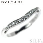 【中古】 ブルガリ Pt950 ダイヤモンド リング インコントロ ダモーレ SELBY 送料サービス BVLGARI