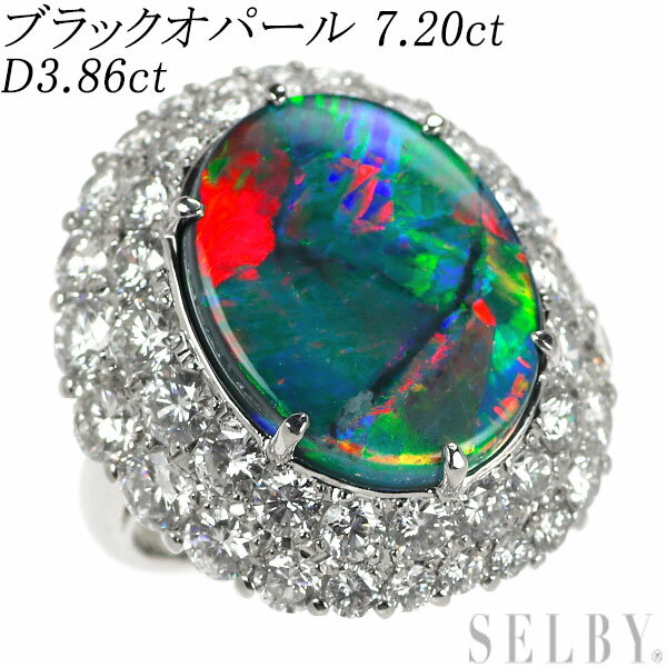 š Pt900 ֥åѡ   7.20ct D3.86ct SELBY ӥ