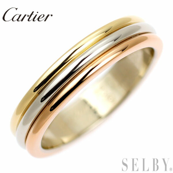 【中古】 カルティエ K18YG/WG/PG リング ヴァンドーム 47号 SELBY 送料サービス Cartierのサムネイル