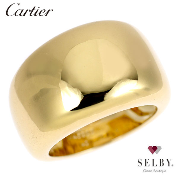 【中古】 カルティエ K18YG リング ヌーベルバーグ 49号 《セルビー銀座店》SELBY 送料サービス Cartierのサムネイル