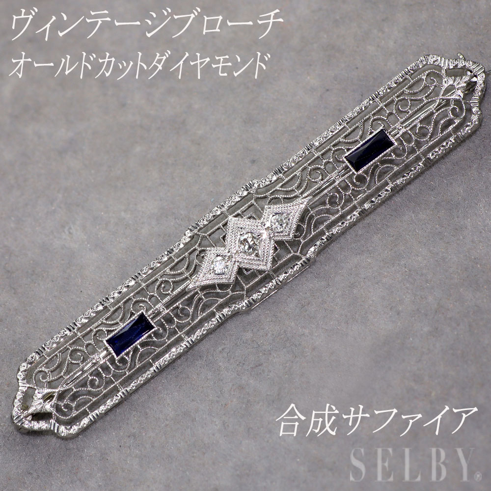 【中古】 Pt/K14WGサファイ...