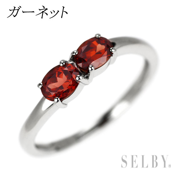 乐天商城 - 【中古】 Pt900 ガーネット リング SELBY 送料サービス