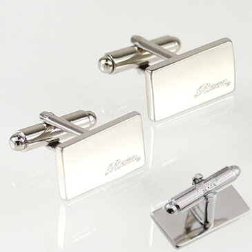 【送料無料】 カフス メンズRoenBLACK ロエン アクセサリー カフス シルバー 2pcs/1セット ギフト プレゼント ROT-101ジュエリー・アクセサリー メンズジュエリー・アクセサリー カフス