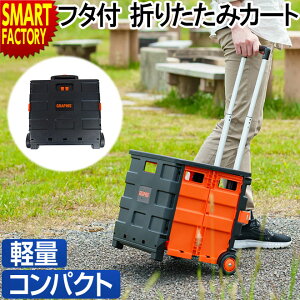 【全員プレゼント付】 キャリーカート 折りたたみ 軽量 座れる フタ付き 台車 買い物 キャリーワゴン ミニ コンパクト 運搬 イス 大容量 30L アウトドア キャンプ ピクニック 釣り 防災グッズ 送料無料 ☆ 新生活 プレゼント ホワイトデー