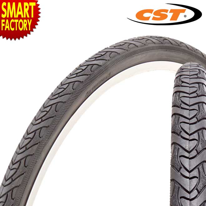 【30日限定P5倍〜】 自転車 タイヤ 《耐パンク性◎》 700C 25C CST C1777 ブラック 自転車タイヤ ロードバイク クロスバイク スポーツ サ...