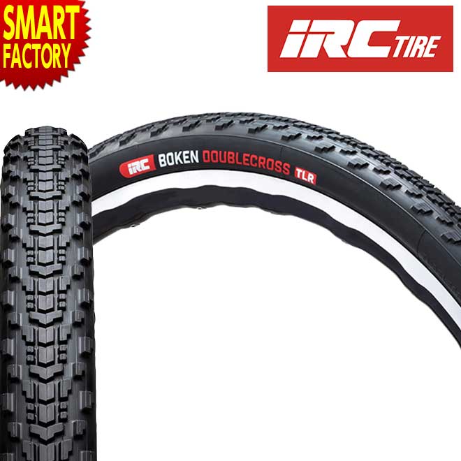 【30日限定P5倍〜】 自転車 タイヤ 《安心感のある走り》 IRC ボウケン ダブルクロス チューブレスレディ 700 38C 42C グラベル グラベルロー...
