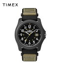 TIMEX タイメックス メンズ 腕時計 クォーツ エクスペディションキャンパー ナイロンストラップ T42571JV ブラック インディグロバックライト 日本...