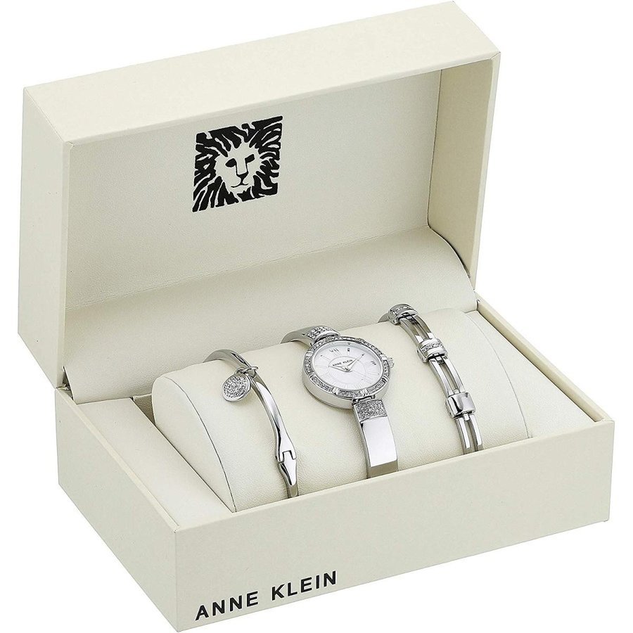 最安値挑戦中！ ANNE KLEIN アンクライン レディース 腕時計 リストウォッチ AK/3295SVST シルバー 海外限定 時計 日本未発売 当店1年保証