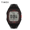 TIMEX タイメックス ユニセックス 腕時計 アイアンマン Ironman T300 スポーツウォッチ ブラック/レッド TW5M47500SO 海外モデル ...