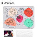 MacBook Pro 14 インチ 2021 ケース カバー カラフル フェイス Apple アップル マックブック プロ ハードケース シェルカバー キーボ...