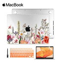 MacBook Pro 14インチ ケース カバー オレンジ 花 フラワー Apple アップル マックブック プロ ハードケース シェルカバー キーボードカバ...