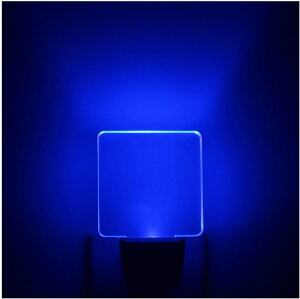 即納 ナイトライト 常夜灯 ベッドサイドランプ 青い光 LED ブルー 4個セット スマートセンサー テーブルライト 間接照明 ポイント消化