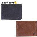 Carhartt カーハート 財布 折り財布 2つ折り ウォレット レザー パスケース カード収納 メンズ レディース 日本未発売 送料無料