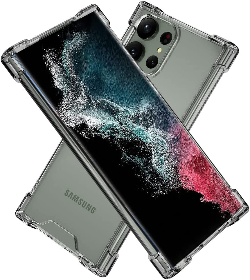 Rakuten - ギャラクシー Galaxy S23Ultra (SC-52D SCG20) クリア 透明 黄変防止 ハイブリッドケース 耐衝撃 薄型 軽量 2023 ケース カバー 送料無料