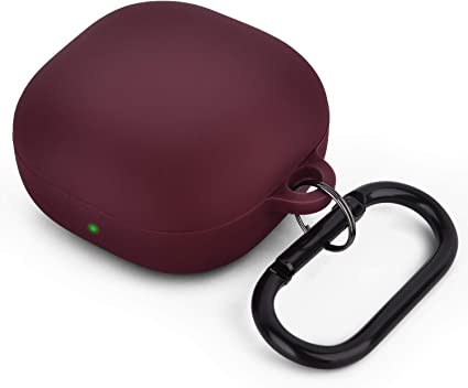 Galaxy ギャラクシー バッズ ケース 耐衝撃 落下防止 収納ケース ブルゴーニュ シリコン Buds2 Pro/Buds2/Buds Pro/Buds L...