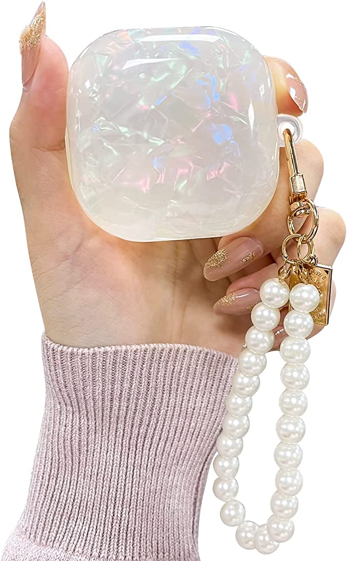 Galaxy ギャラクシー バッズ ケース 耐衝撃 落下防止 収納ケース ホワイト プラスチック Buds2 Pro/Buds2/Buds Pro/Buds L...