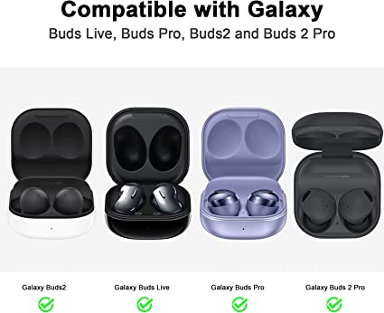 Galaxy ギャラクシー バッズ ケース 耐衝撃 落下防止 収納ケース グレー シリコン ...