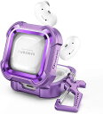 Galaxy ギャラクシー バッズ ケース 耐衝撃 落下防止 収納ケース パープル ポリカーボネート Buds2 Pro/Buds2/Buds Pro/Buds...