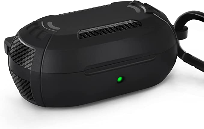 Galaxy ギャラクシー バッズ ケース 耐衝撃 落下防止 収納ケース ブラック プラスチック Buds2 Pro/Buds2/Buds Pro/Buds L...