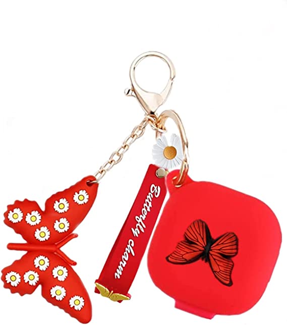 Galaxy ギャラクシー バッズ ケース 耐衝撃 落下防止 収納ケース レッド シリコン Buds2 Pro/Buds2/Buds Pro/Buds Live...