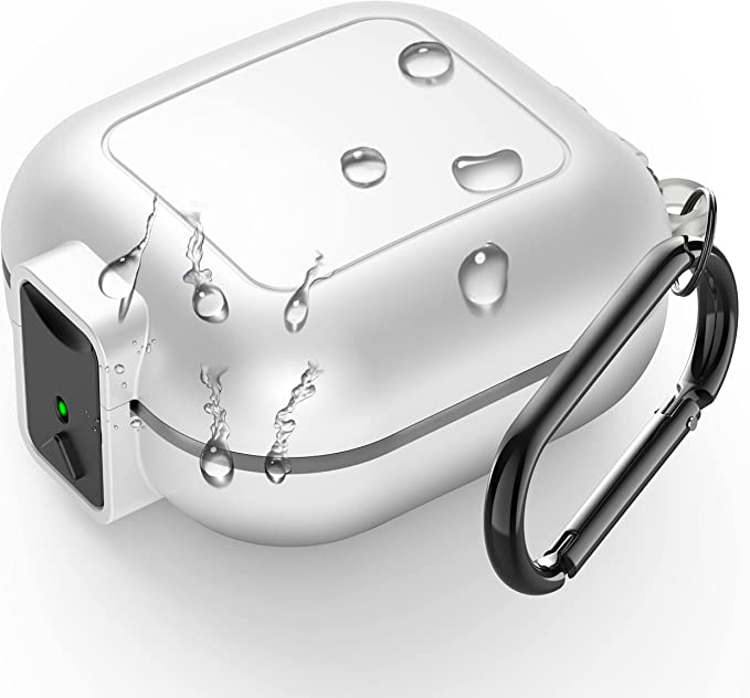 Galaxy ギャラクシー バッズ ケース 耐衝撃 落下防止 収納ケース ホワイト ポリカーボネート Buds2 Pro/Buds2/Buds Pro/Buds...