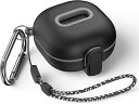 Galaxy ギャラクシー バッズ ケース 耐衝撃 落下防止 収納ケース ブラック プラスチック Buds2 Pro/Buds2/Buds Pro/Buds L...