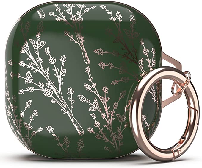 Galaxy ギャラクシー バッズ ケース 耐衝撃 落下防止 収納ケース グリーン ポリカーボネート Buds2 Pro/Buds2/Buds Pro/Buds...